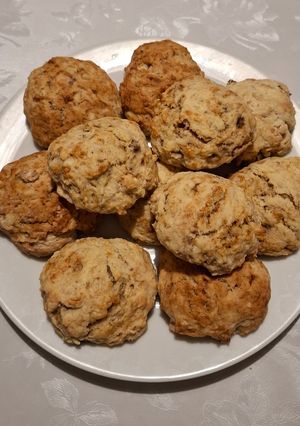 Banános kekszek recept fotója