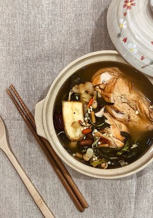 Hình của món Ức gà tần Healthy.