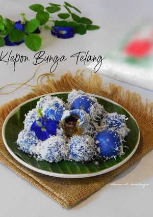 Foto resep Klepon Bunga Telang