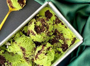 Foto resep Matcha Choco Gelato