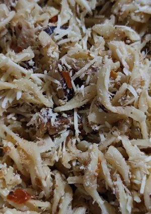Foto resep Penne with crab n cheese