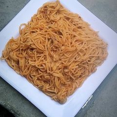 A picture of Chicken Chili Spaghetti 🍝.