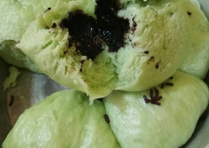 Cara Membuat Roti Sobek Pandan Kukus no Telur Untuk Jualan