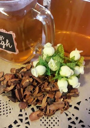 Una foto de Agua de Cacao a lo Carmelita