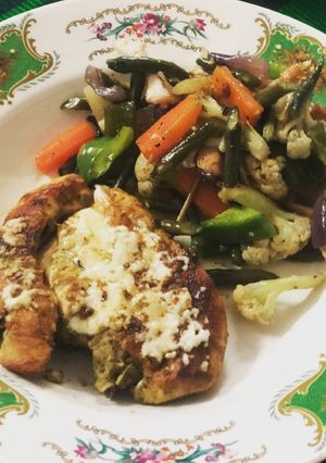 Green-cheese chicken fry রেসিপির প্রধান ছবি