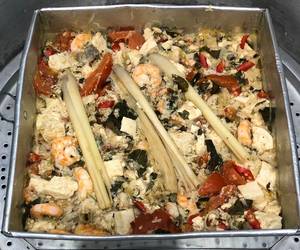 Masakan Populer Pepes Udang Tahu Mantul Banget