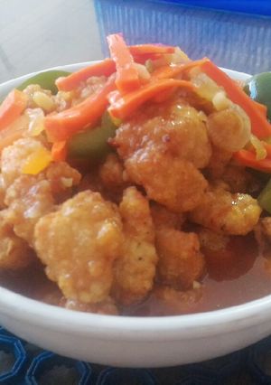 Foto resep Koloke (Ayam Goreng Saos Asam Manis)