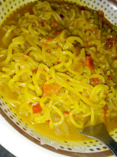 A picture of Indomie.