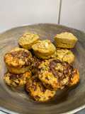 Muffins de avena y plátano