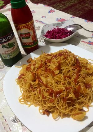عکسی از دستور ماکارانی مخلوط