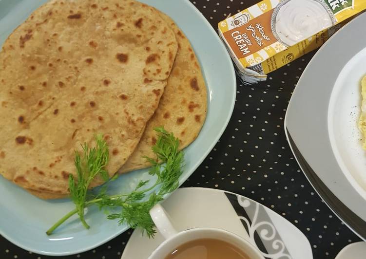 How to Prepare Perfect Malai paratha