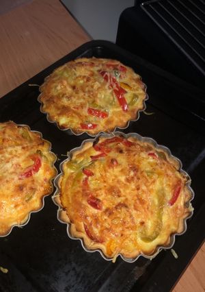 Une photo de Tartelette aux 3 poivrons