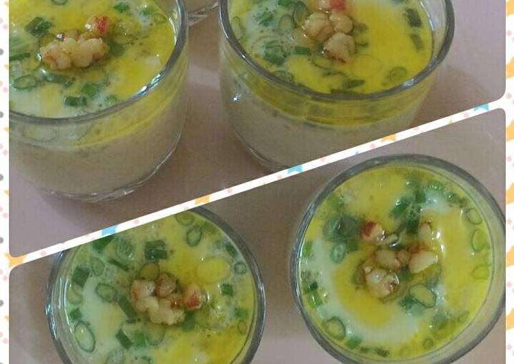 Cara Gampang mengolah Chawanmushi si Telur Kukus Mangkuk ala ala saya :) Anti Gagal