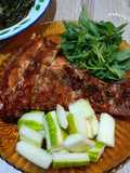 Ikan kakap Merah Bakar (ala tjobekan)