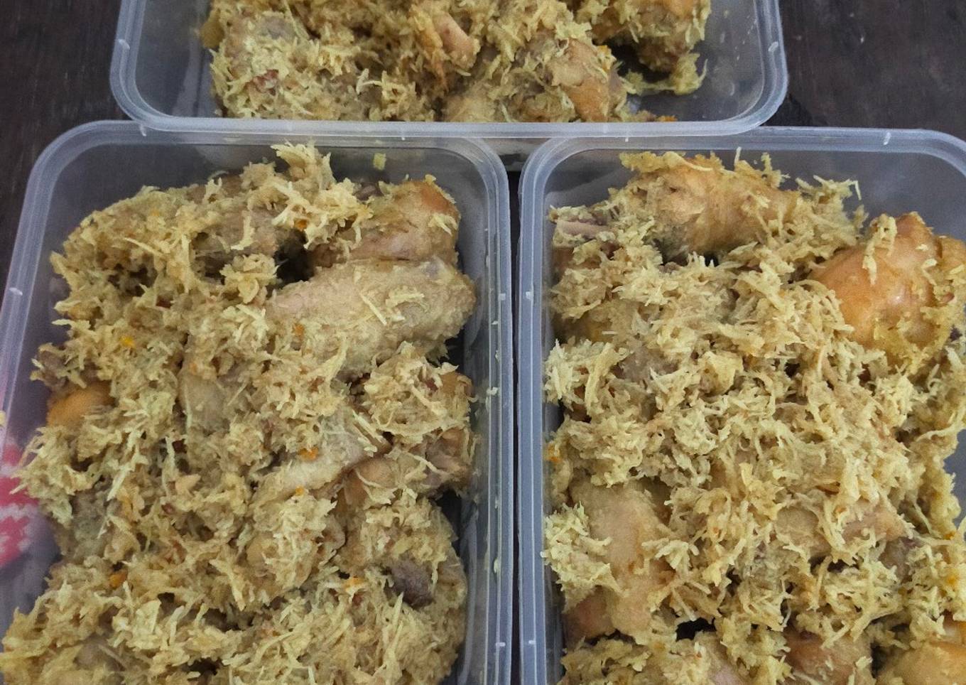 Meal Prep: Ayam Serundeng