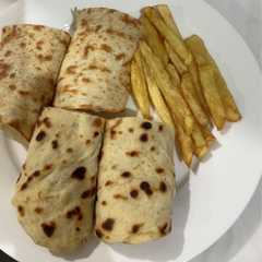 شاورما الدجاج و خبز الصاج المنزلي 🥯-レシピのメイン写真