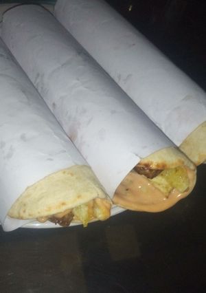A picture of Shawarma.