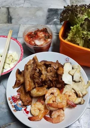 รูปของ หมูย่างห่อผัก ➡️𝙰𝚒𝚛 𝙵𝚛𝚢𝚎𝚛⬅️