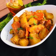 A picture of Sweet potato porridge.