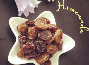 Hình của món Nho xanh sấy khô.