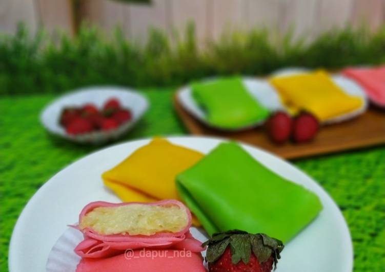 Langkah Mudah untuk Menyiapkan Pancake Durian yang bikin betah