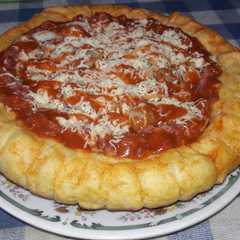 Pizza teflon emessh 🍕🍕😋 রেসিপির প্রধান ছবি
