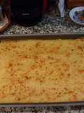Lasaña de verduras y bechamel de pimientos rojos