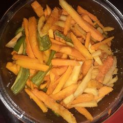 A picture of Haldi Adrak ka Achar.