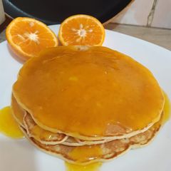 A picture of Orangy pancake.