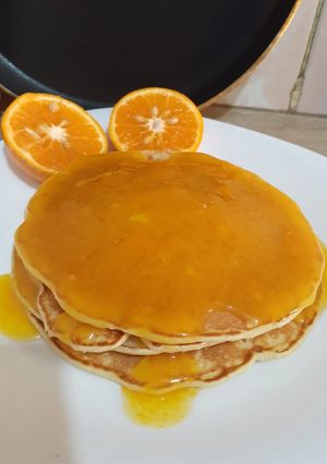A picture of Orangy pancake.