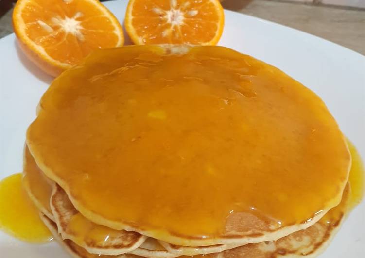 Orangy pancake