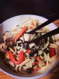 Chow Mein de Pollo