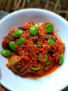 Foto resep #Balado Ikan Asin Jambal petai🤤👌