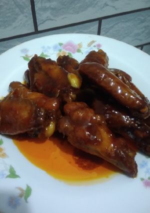Foto resep Spicy Wing Saus Pedas Manis