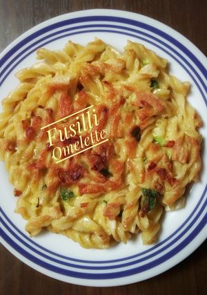 Foto resep Fusilli Omelette