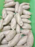 Homemade Bratwurst Ikan Pari Asap dan Jantung Pisang