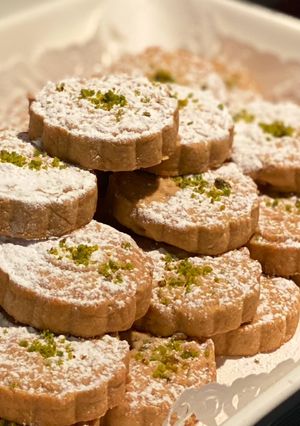 صورة لوصفة معمول الحليب المحموس