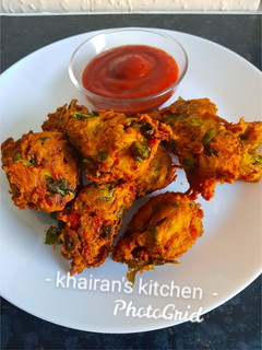 Vegetables Pakora ainihin hoton girkin