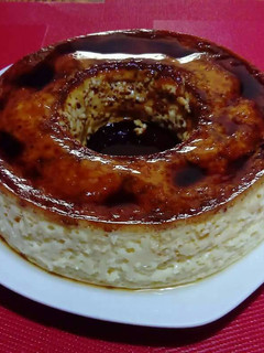 Una foto de Flan de huevos con nata líquida