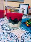Magenta Smoothie Parfait