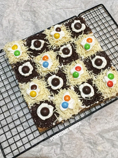 Foto resep Sponge cake mocca potong
