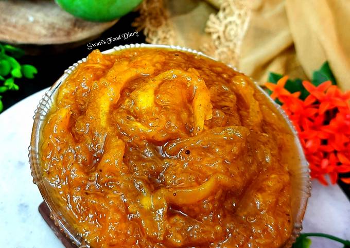 Aam Chunda Or Sweet Mango Pickle Recipe By Swati Keshri 👩‍🍳 - Cookpad