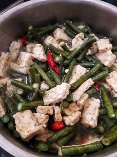 Foto resep Tumis Kacang Panjang Tempe