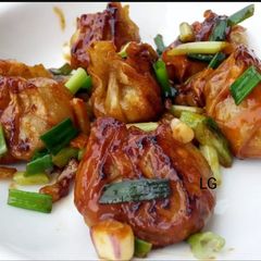 A picture of Stir Fry Dumpling Appetizer.