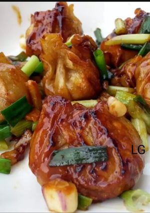 A picture of Stir Fry Dumpling Appetizer.