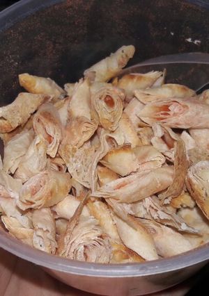 Foto resep Sumpia crispy balado tanpa minyak