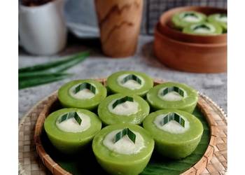 Resep Mudah Kue Cantik Manis Pandan Ala Restoran