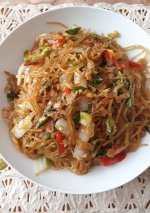 Foto resep Soun goreng pedas