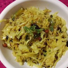 A picture of Cabbage stir fry.