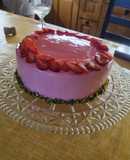 Torta moderna alla fragola